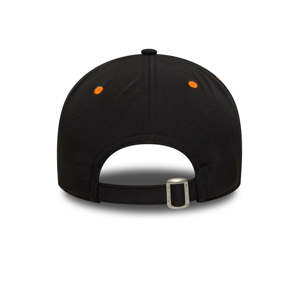 McLaren F1 New Era Men Black 9Forty Pop Adjustable Hat product image 2, provided for visual reference and product detail