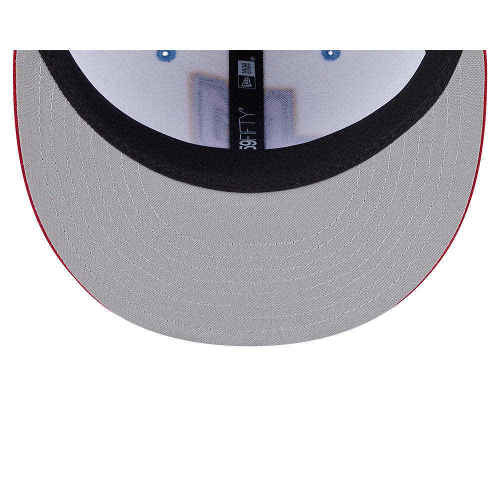 Memphis Redbirds MiLB New Era Men White/Red 59Fifty Alternate Authentic Collection Fitted Hat product image 7, provided for