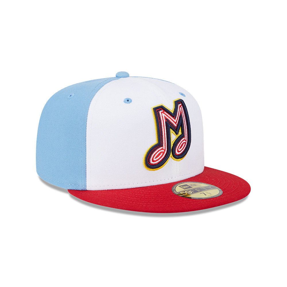 Memphis Redbirds MiLB New Era Men White/Red 59Fifty Alternate Authentic Collection Fitted Hat product image 4, provided for
