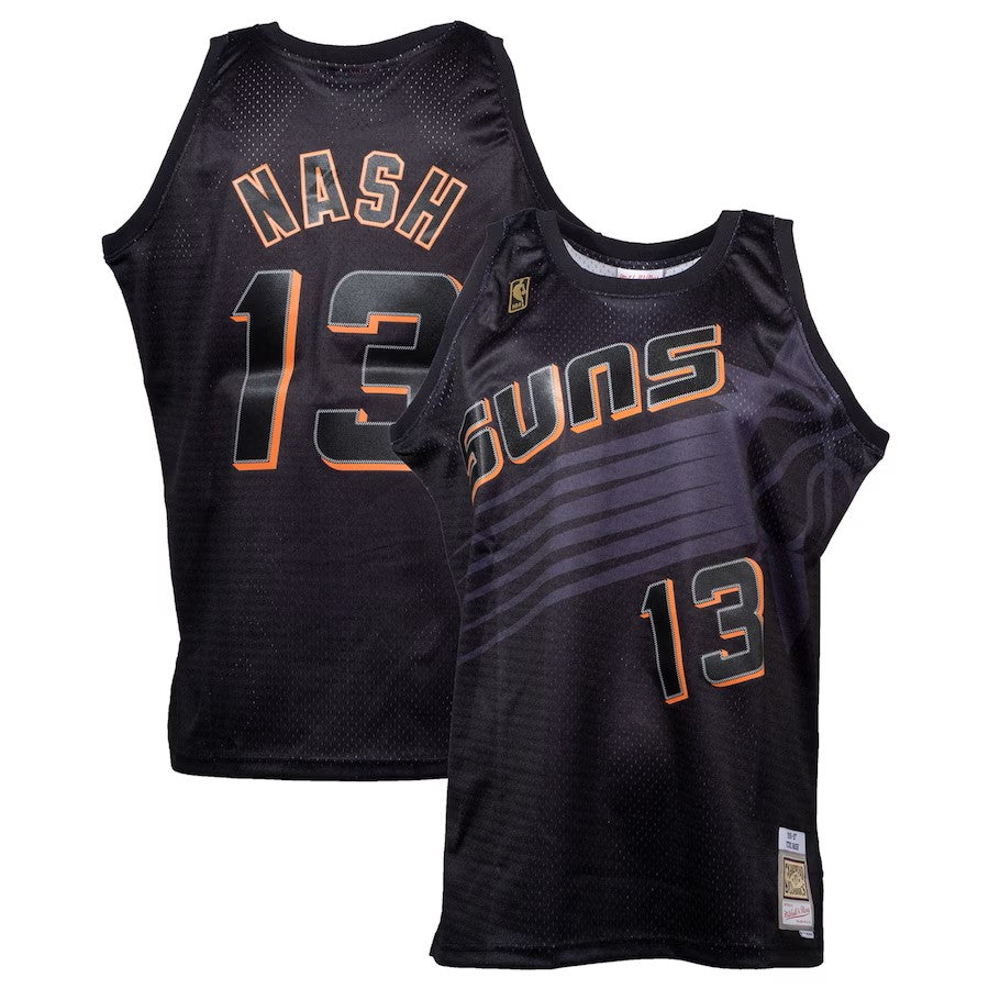 Steve Nash Phoenix Suns NBA Mitchell & Ness Men Black Dynamic Hardwood Classics Swingman Jersey product image 3, provided