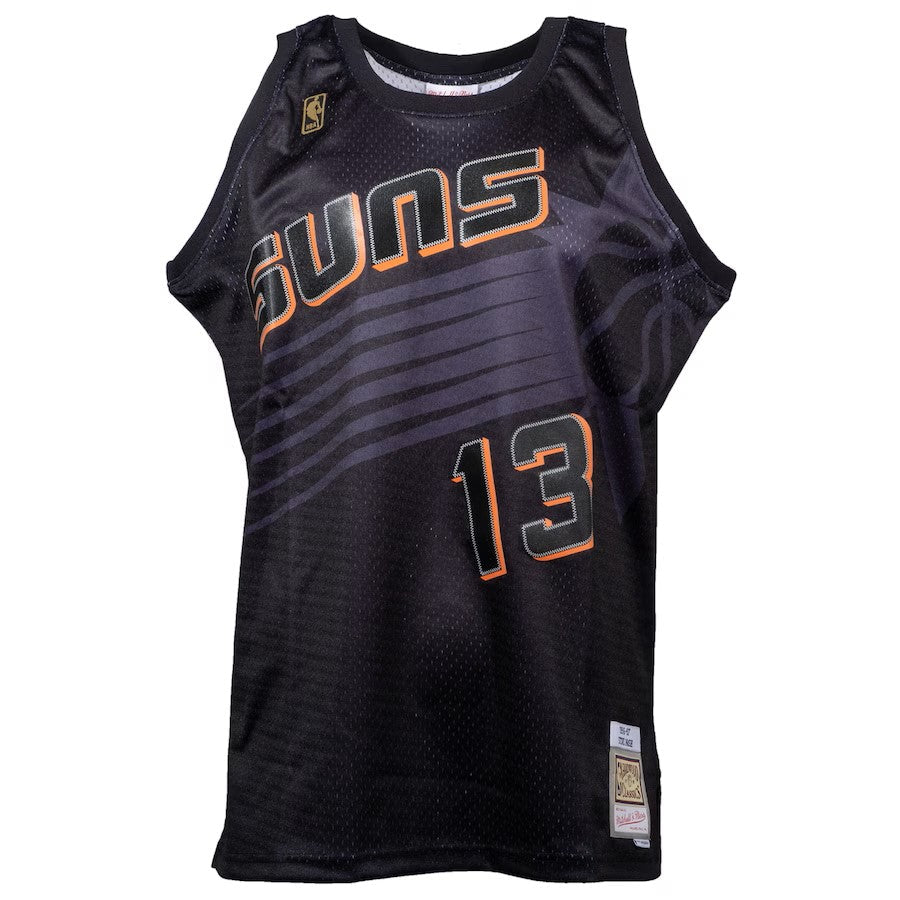 Steve Nash Phoenix Suns NBA Mitchell & Ness Men Black Dynamic Hardwood Classics Swingman Jersey product image 2, provided