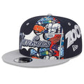 New York Yankees MLB New Era Men Navy/Gray 9Fifty 2025 Diamond Hero Edition Snapback product image 1, provided for visual