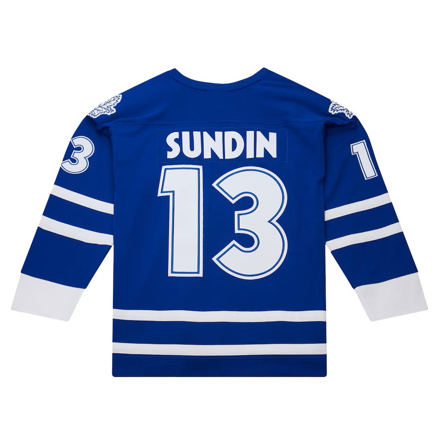 Mats Sundin Toronto Maple Leafs NHL Mitchell & Ness Men Royal 1997-98 Power Play Authentic Jersey product image 1, provided