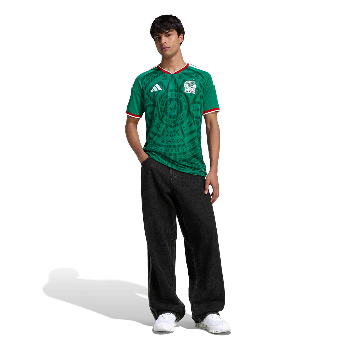 Mexico National Team FIFA Adidas Men Green 2026 Replica Home Jersey product image 5, provided for visual reference and
