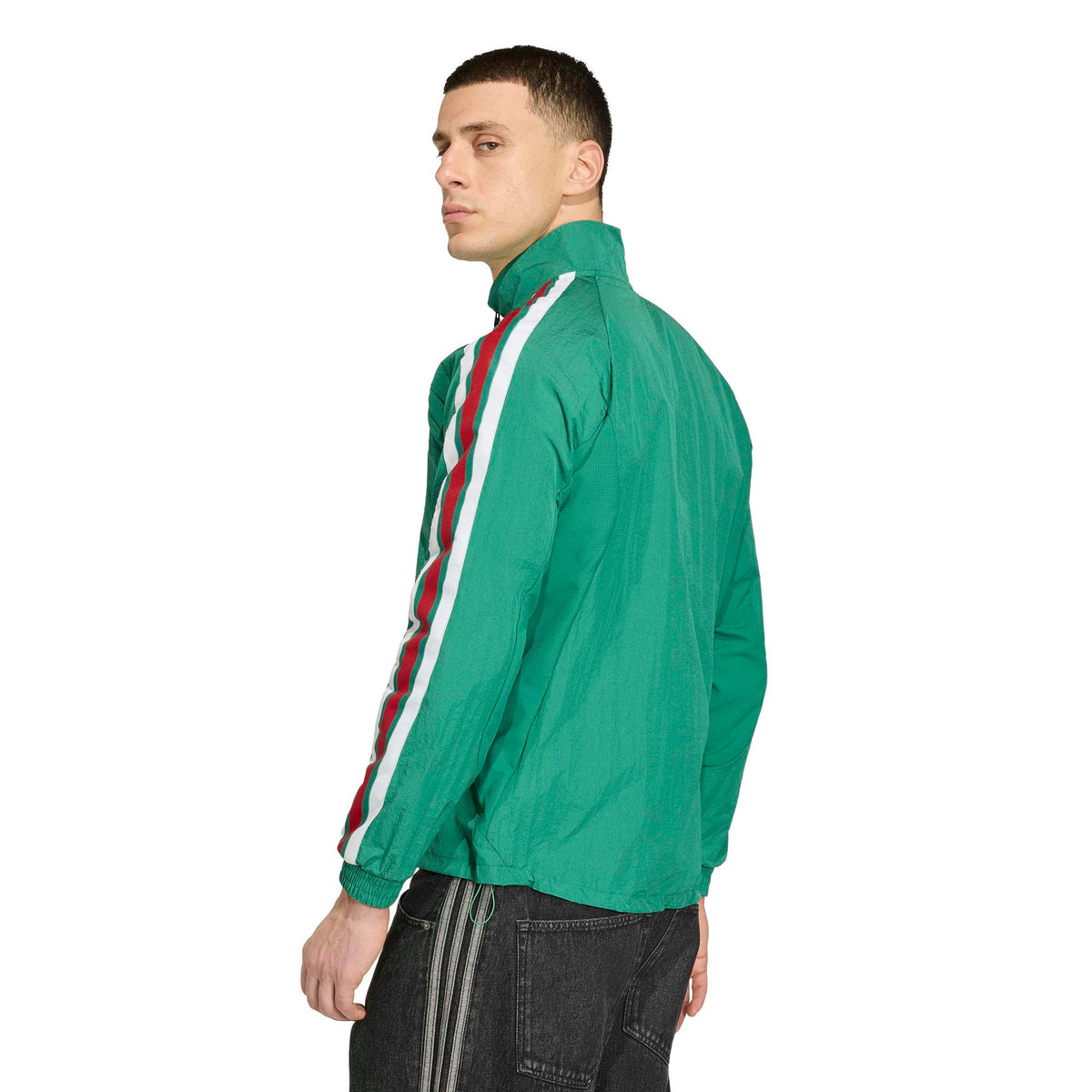Mexico National Team FIFA Adidas Men Green Anthem Jacket product image 3, provided for visual reference and product detail
