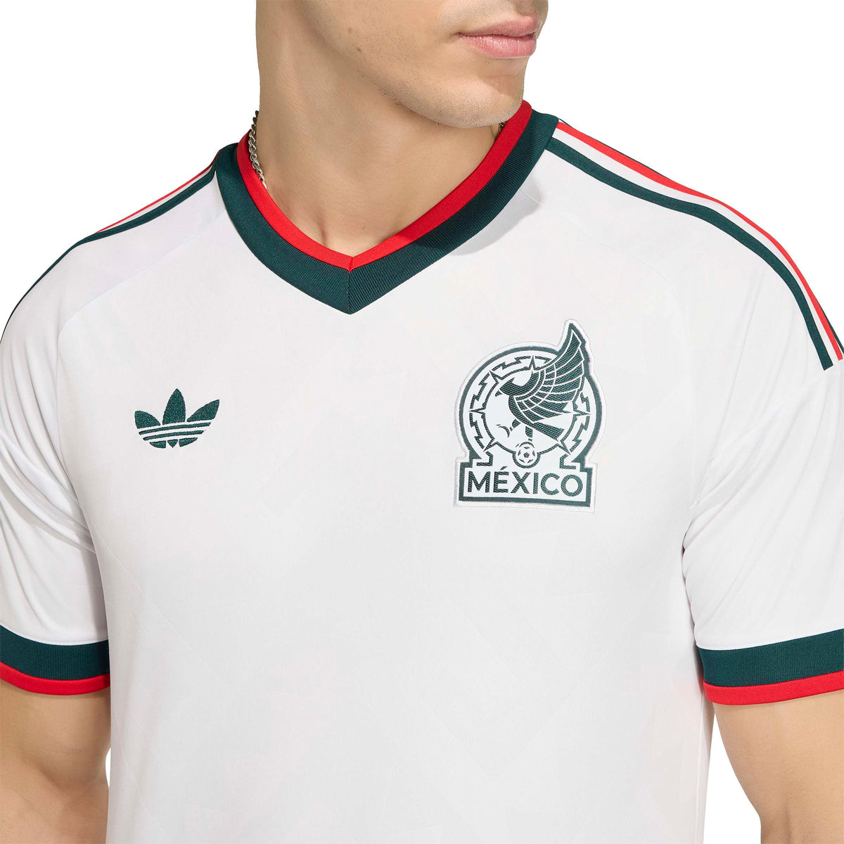 Mexico National Team FIFA Adidas Men White 2026 Replica Away Jersey product image 6, provided for visual reference and