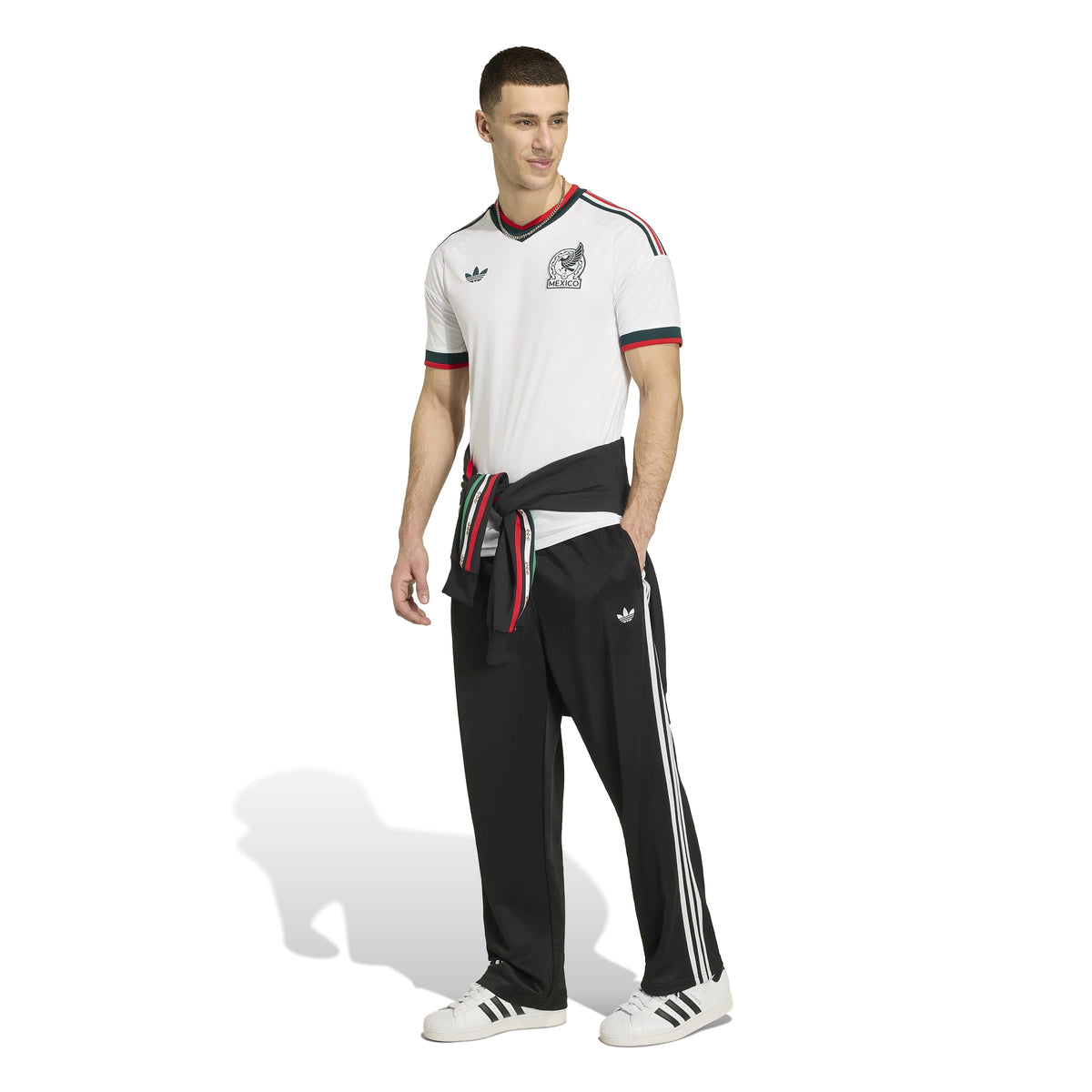Mexico National Team FIFA Adidas Men White 2026 Replica Away Jersey product image 4, provided for visual reference and