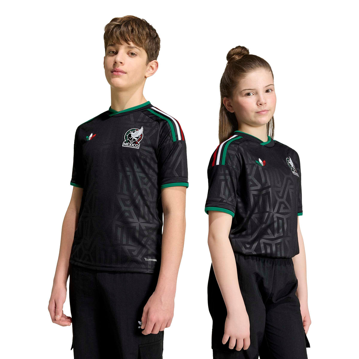 Mexico National Team FIFA Adidas Youth Black 2026 Third Jersey product image 9, provided for visual reference and product