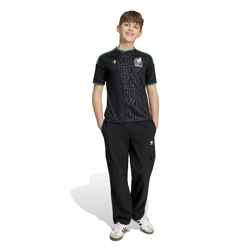 Mexico National Team FIFA Adidas Youth Black 2026 Third Jersey product image 5, provided for visual reference and product