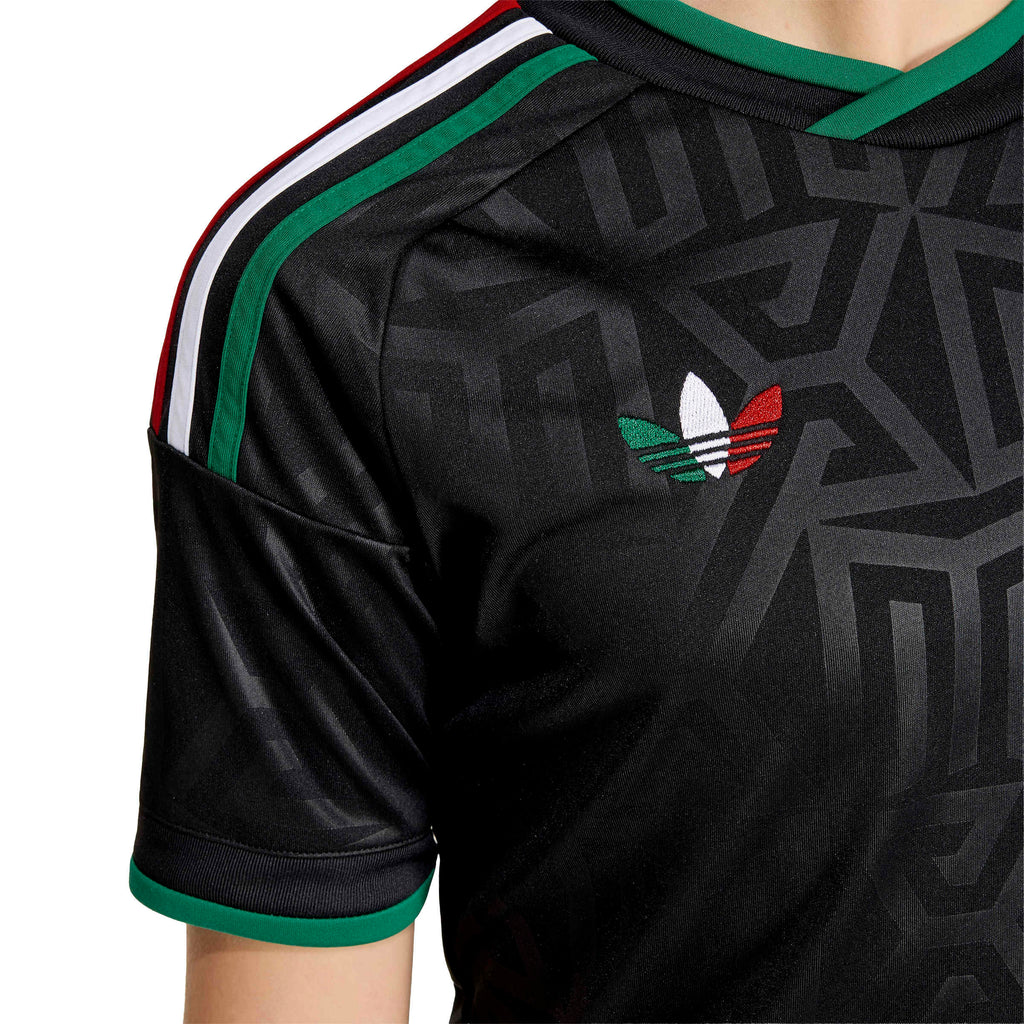 Mexico National Team FIFA Adidas Youth Black 2026 Third Jersey product image 7, provided for visual reference and product