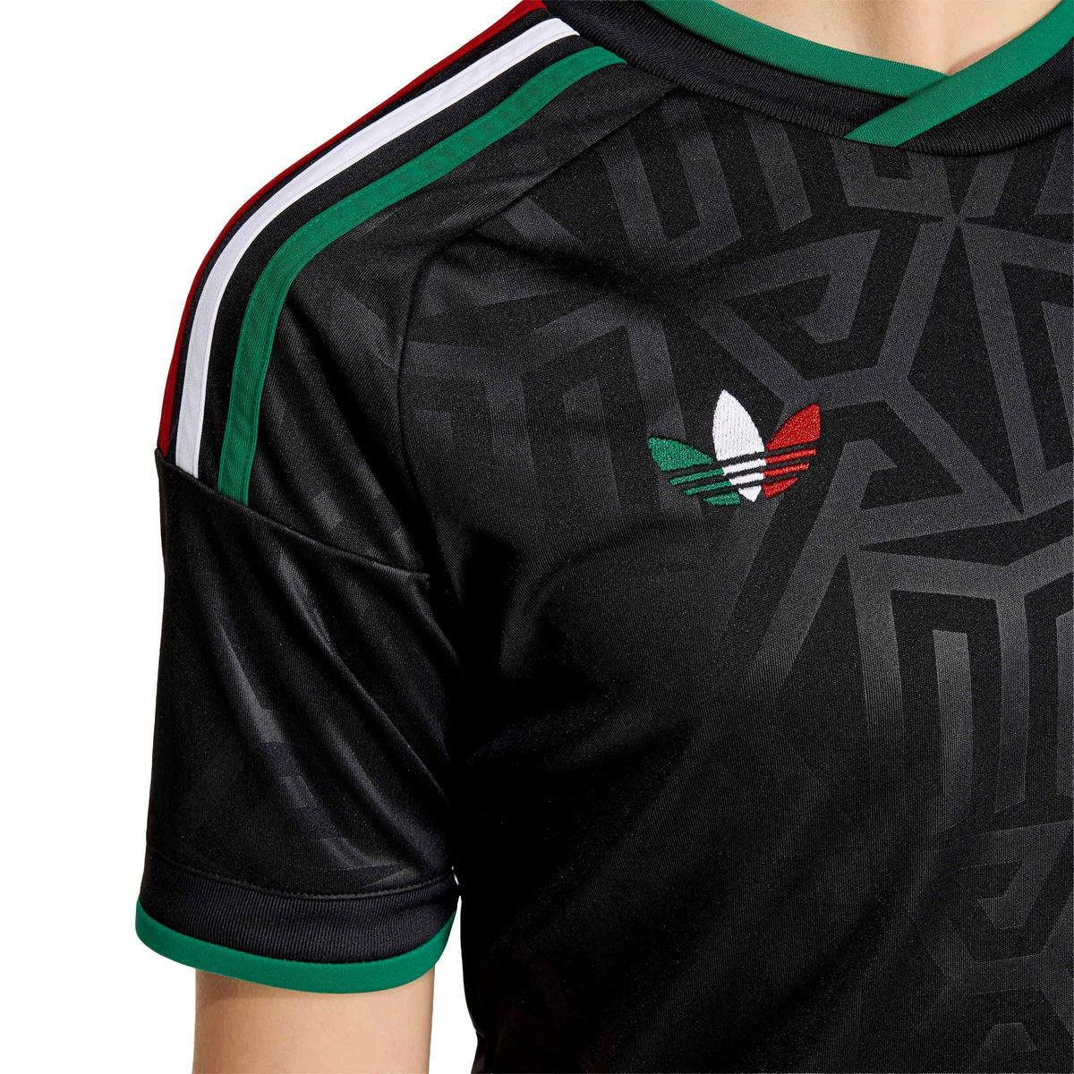 Mexico National Team FIFA Adidas Youth Black 2026 Third Jersey product image 7, provided for visual reference and product