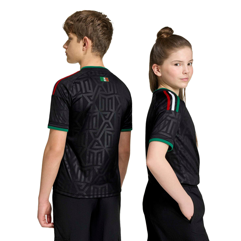 Mexico National Team FIFA Adidas Youth Black 2026 Third Jersey product image 8, provided for visual reference and product