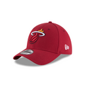 Miami Heat NBA New Era Men Red 39Thirty Team Classic Stretch Fit Hat product image 1, provided for visual reference and