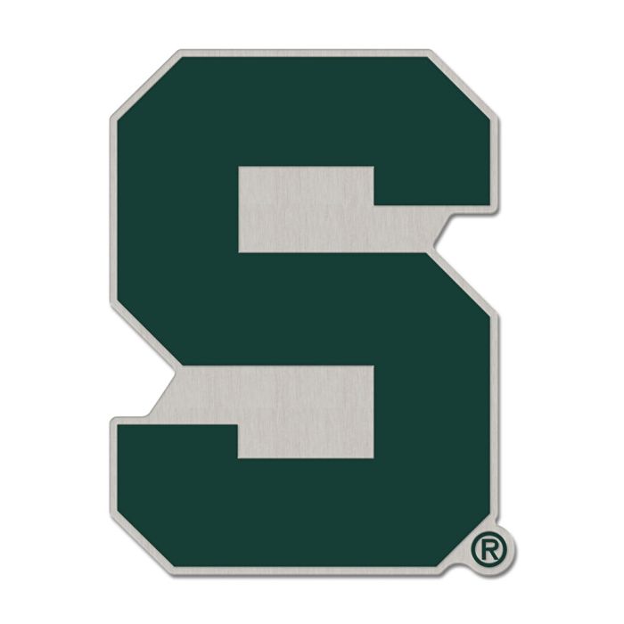 Michigan State Spartans NCAA WinCraft Alternate Logo Collector Enamel Pin product image 1, provided for visual reference and