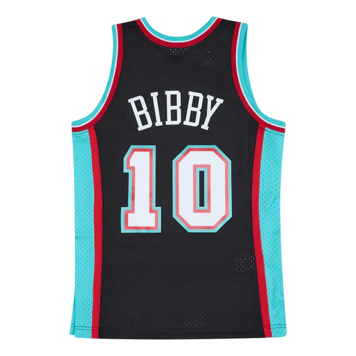 Mike Bibby Vancouver Grizzlies NBA Mitchell & Ness Men Black 2000-01 Reload Hardwood Classics Swingman Jersey product image