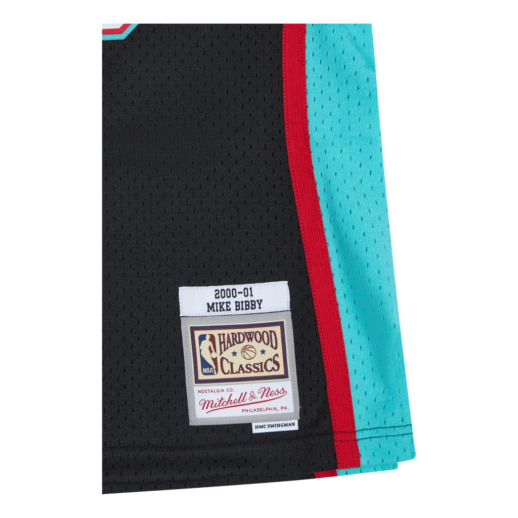 Mike Bibby Vancouver Grizzlies NBA Mitchell & Ness Men Black 2000-01 Reload Hardwood Classics Swingman Jersey product image