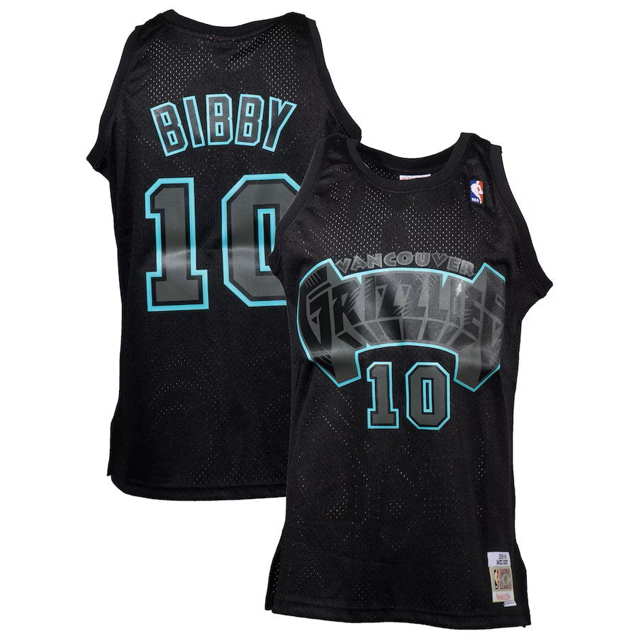 Mike Bibby Vancouver Grizzlies NBA Mitchell & Ness Men Black Dynamic Hardwood Classics Swingman Jersey product image 1,