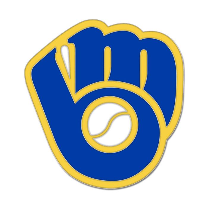 Milwaukee Brewers MLB WinCraft Collector Enamel Pin product image 1, provided for visual reference and product detail review