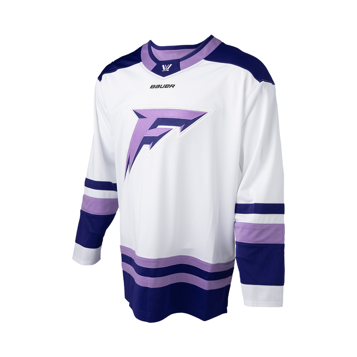 Minnesota Frost PWHL Bauer Unisex White 2025 Replica Away Jersey product image 3, provided for visual reference and product