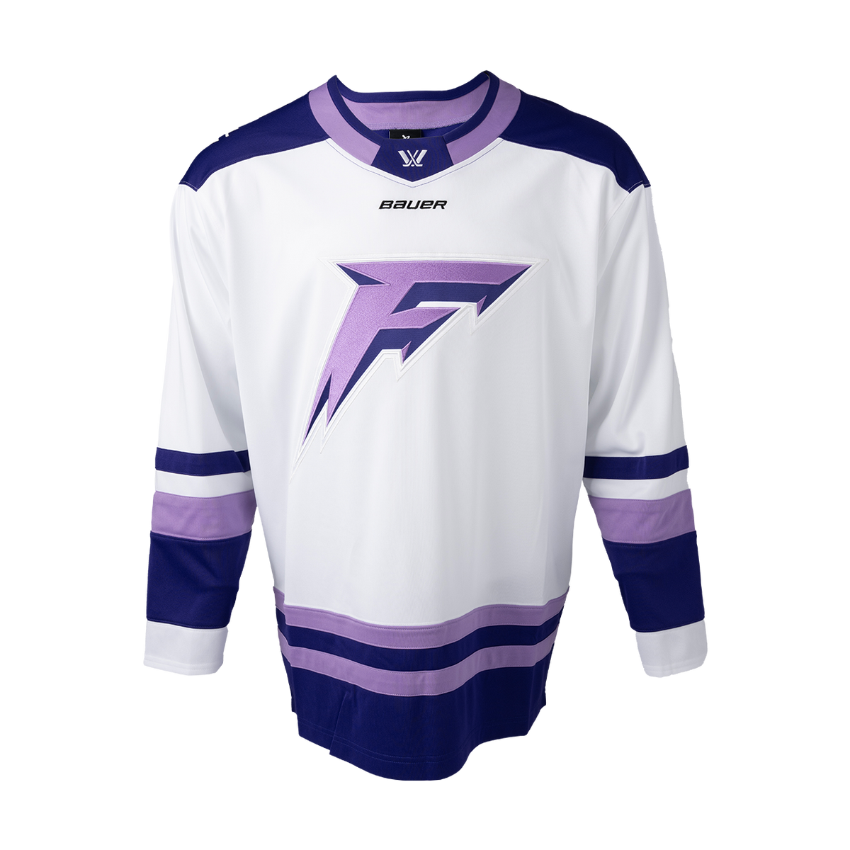Minnesota Frost PWHL Bauer Unisex White 2025 Replica Away Jersey product image 1, provided for visual reference and product