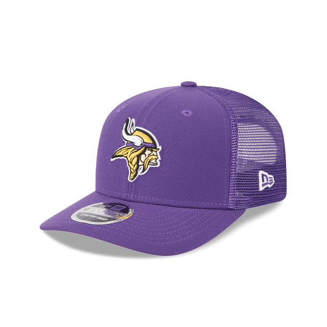 Minnesota Vikings NFL New Era Men Purple 9Seventy Stretch Trucker Snapback product image 1, provided for visual reference