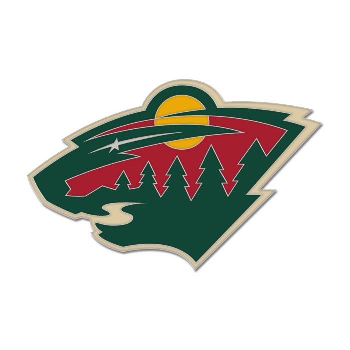 Minnesota Wild NHL WinCraft Collector Enamel Pin product image 1, provided for visual reference and product detail review