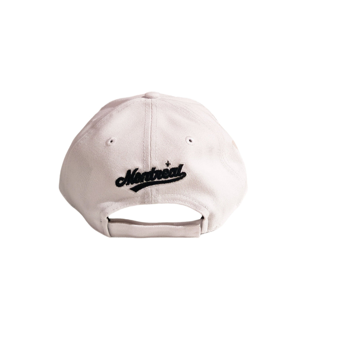 Montreal Expos MLB New Era Men White 9Forty Cooperstown Adjustable Hat product image 2, provided for visual reference and