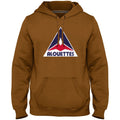 Montreal Alouettes CFL Bulletin Men Dune Express Twill Retro Logo Hoodie product image 1, provided for visual reference and