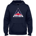 Montreal Alouettes CFL Bulletin Men Navy Express Twill Retro Logo Hoodie product image 1, provided for visual reference and
