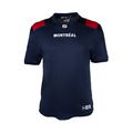 Montreal Alouettes CFL New Era Men Navy Home Replica Jersey product image 1, provided for visual reference and product