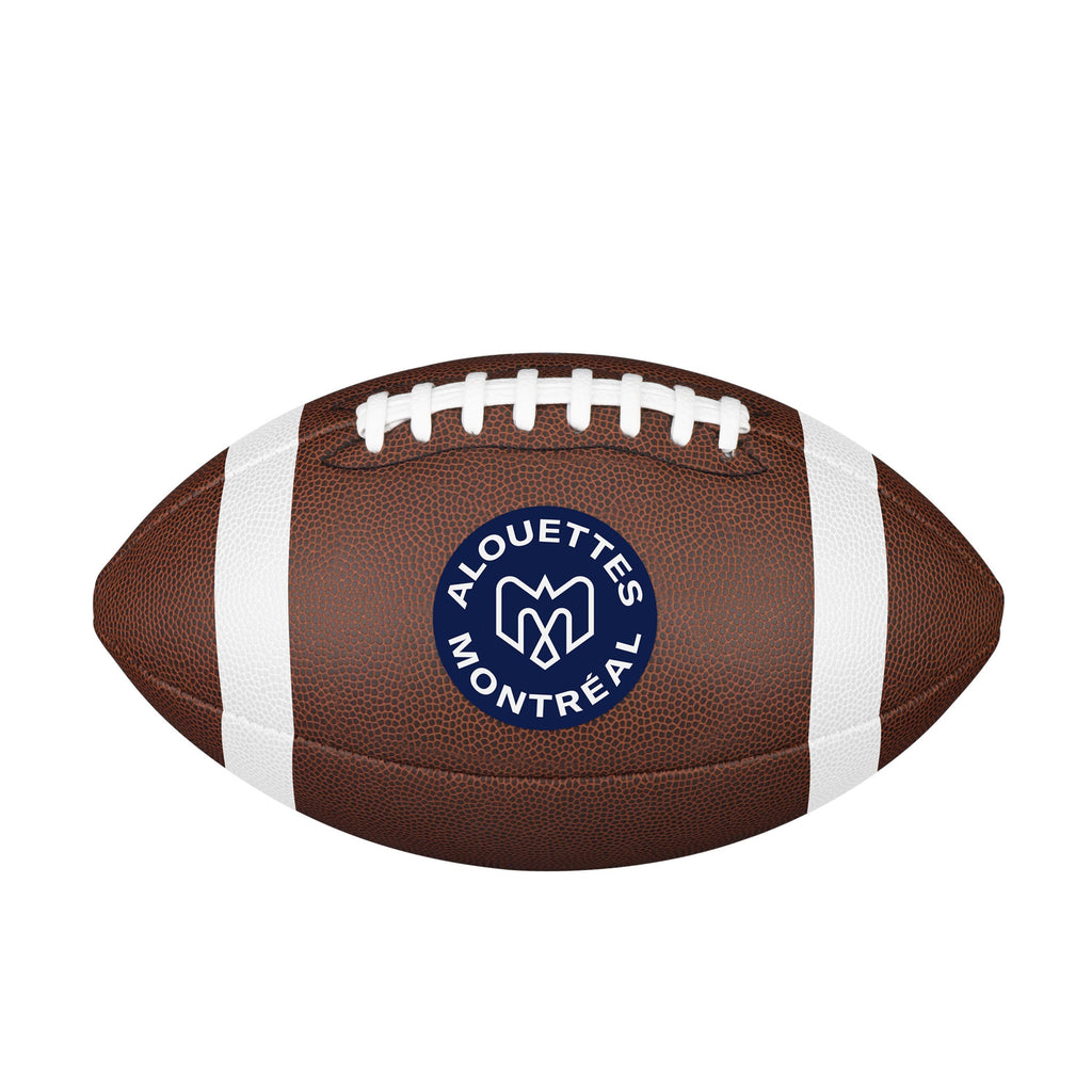 Montreal Alouettes CFL Wilson Backyard Legend Football product image 1, provided for visual reference and product detail