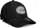 Montreal Canadiens NHL American Needle Men Black E-Boss Platinum Stretch Fit Hat product image 1, provided for visual