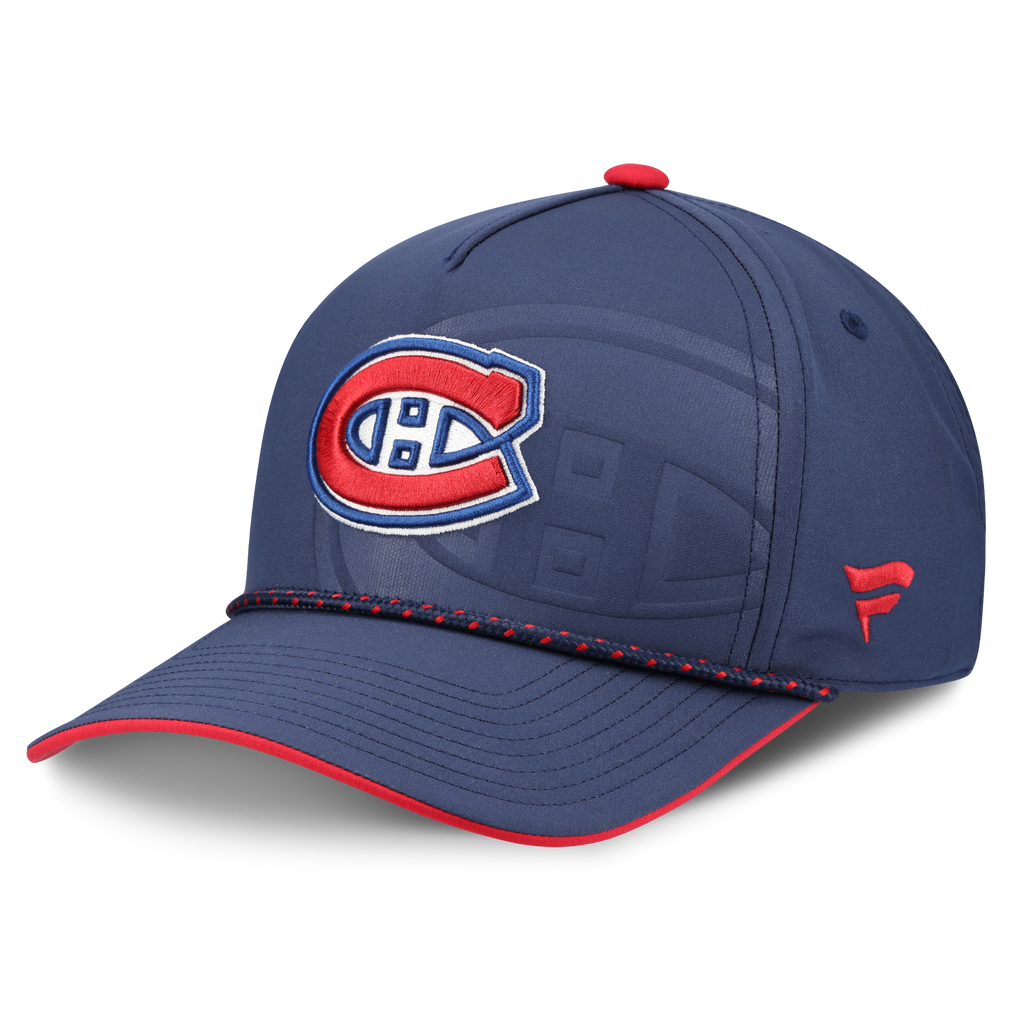 Montreal Canadiens NHL Fanatics Branded Men Navy 2026 Draft Authentic Pro A-Frame Adjustable Hat product image 1, provided