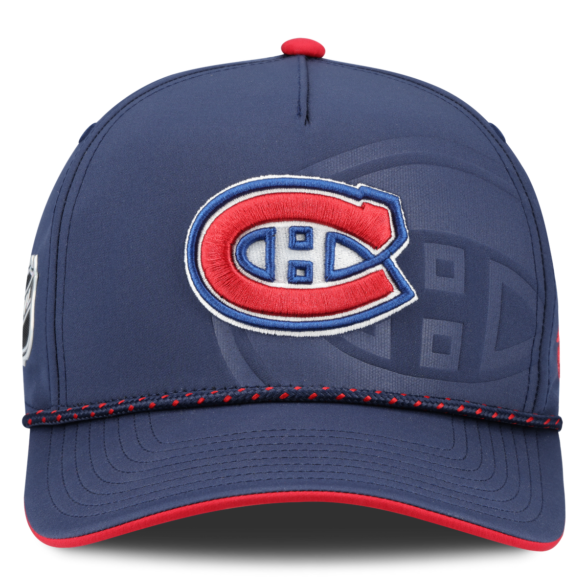 Montreal Canadiens NHL Fanatics Branded Men Navy 2026 Draft Authentic Pro A-Frame Adjustable Hat product image 3, provided