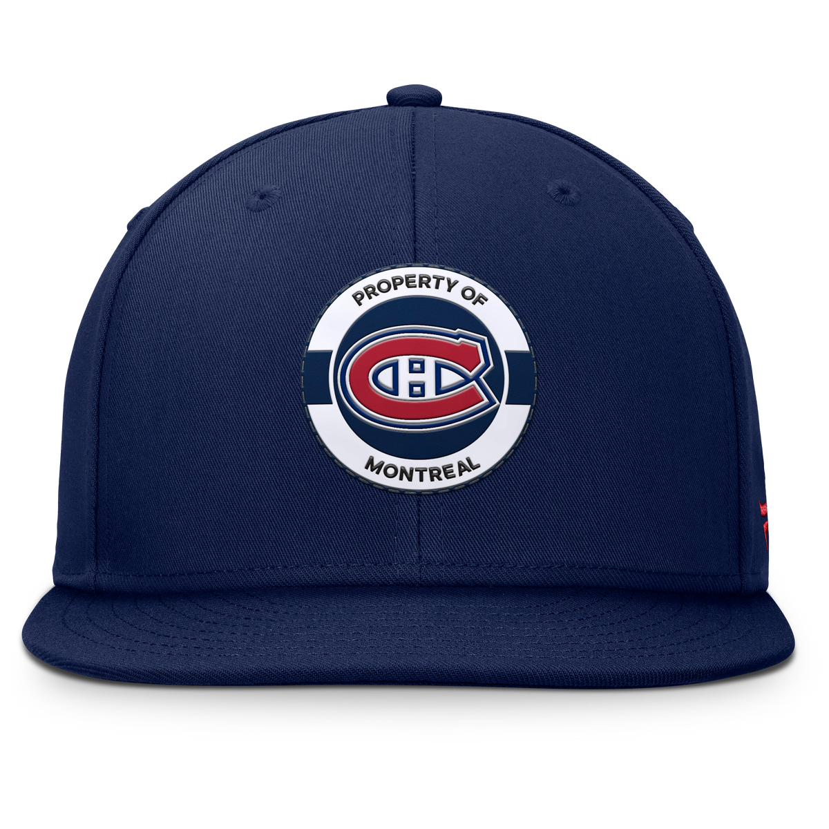 Montreal Canadiens NHL Fanatics Branded Men Navy Authentic Pro 2025 Training Camp Snapback product image 3, provided for