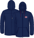 Montreal Canadiens NHL Fanatics Branded Men Navy Authentic Pro Rink Insulated Jacket product image 1, provided for visual