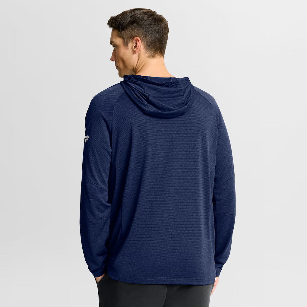 Montreal Canadiens NHL Fanatics Branded Men Navy Authentic Pro Rink Lightweight Pullover Hoodie product image 4, provided
