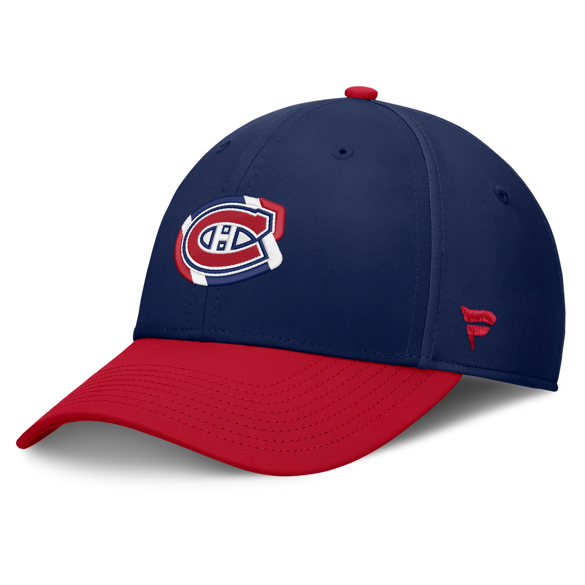 Montreal Canadiens NHL Fanatics Branded Men Navy/Red 2026 Draft Authentic Pro Stretch Fit Hat product image 1, provided for