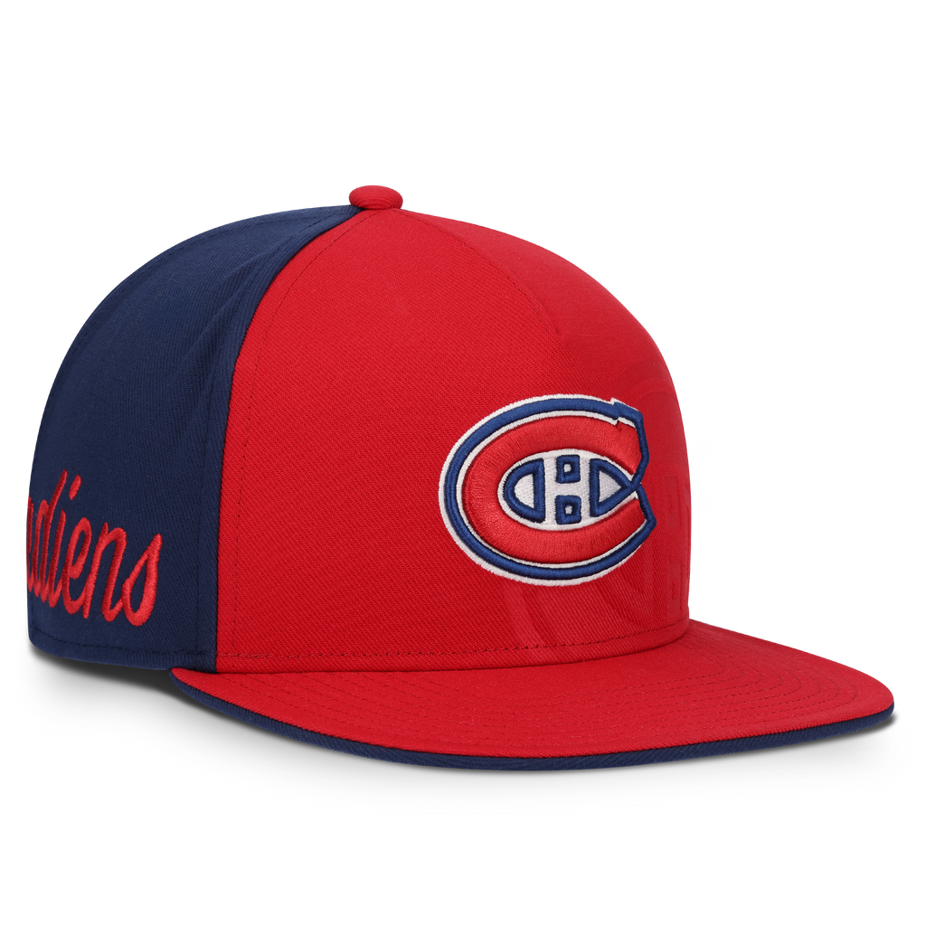 Montreal Canadiens NHL Fanatics Branded Men Red/Navy 2026 Draft Authentic Pro Snapback Hat product image 3, provided for