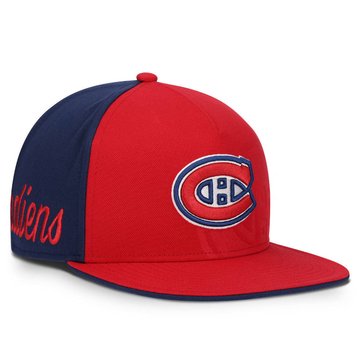 Montreal Canadiens NHL Fanatics Branded Men Red/Navy 2026 Draft Authentic Pro Snapback Hat product image 3, provided for