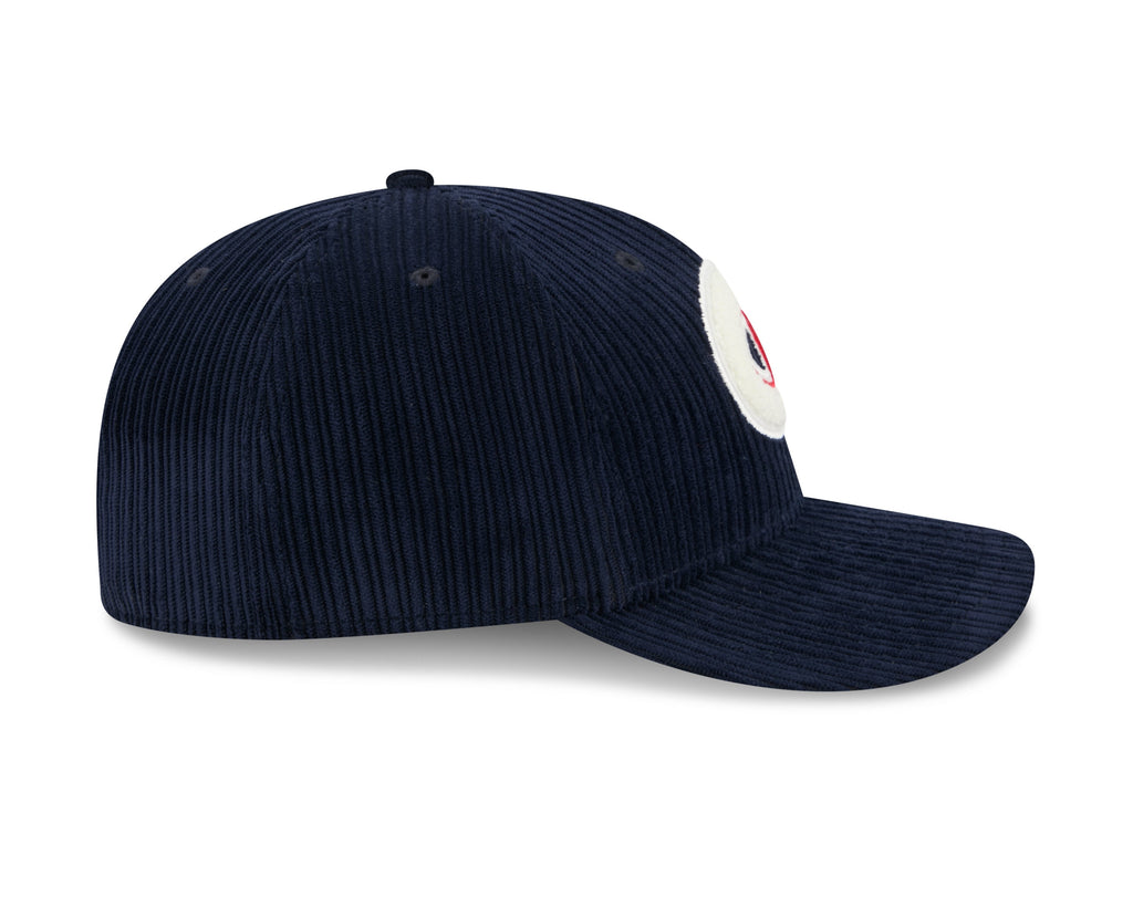 Montreal Canadiens NHL New Era Men Navy 59Fifty Chenille Pop Fitted Hat product image 6, provided for visual reference and