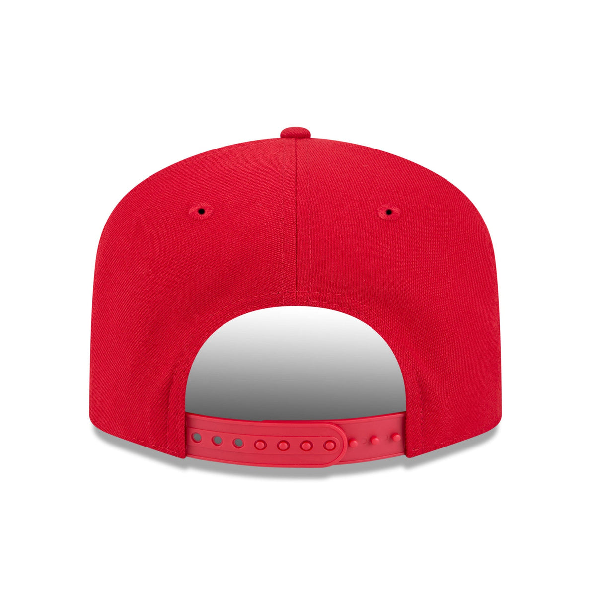 Montreal Canadiens NHL New Era Men Red 9Fifty Script A-Frame Snapback product image 2, provided for visual reference and