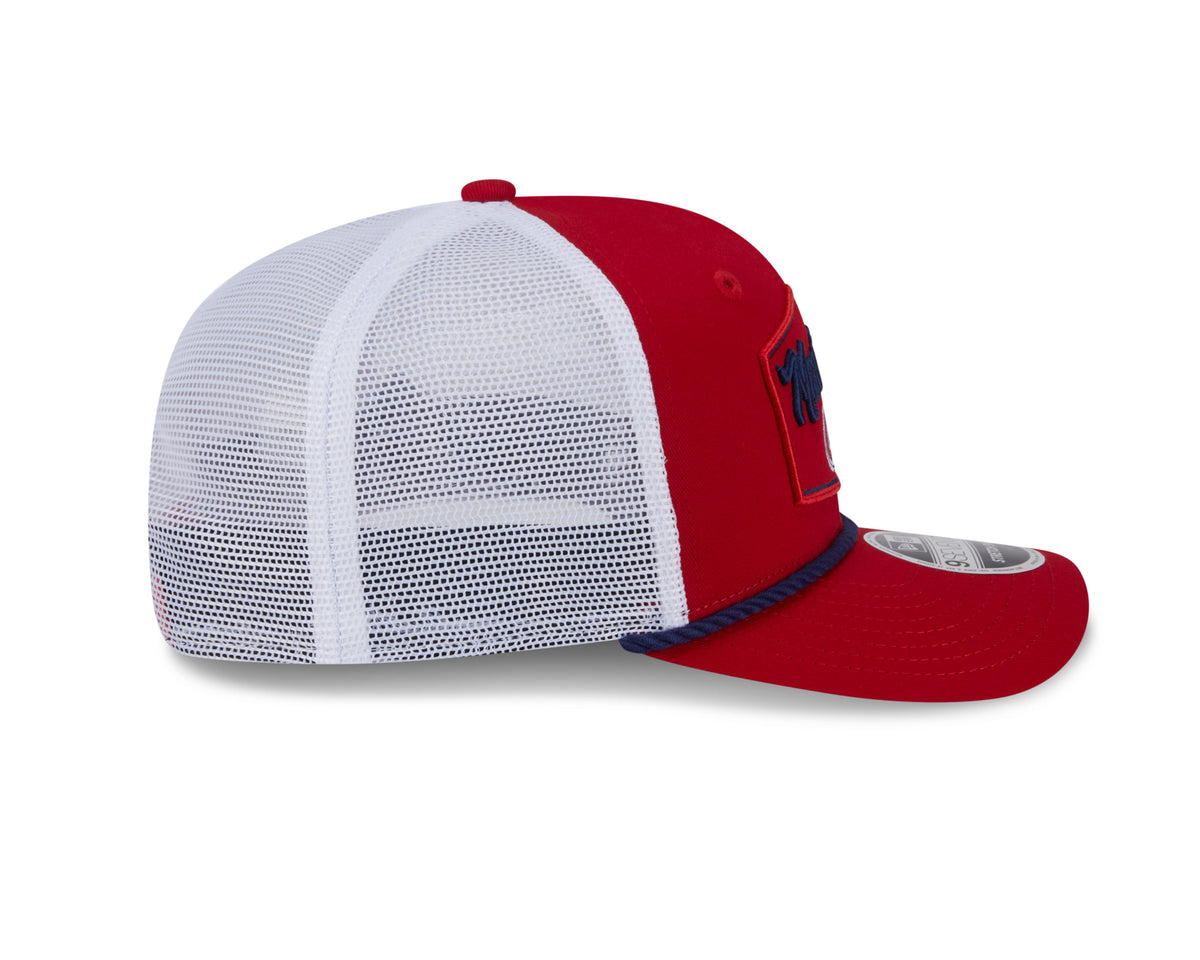 Montreal Canadiens NHL New Era Men Red 9Seventy Cord Snapback Hat product image 6, provided for visual reference and product