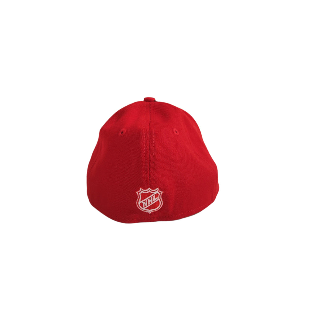 Montreal Canadiens NHL New Era Youth Red 39Thirty Stretch Fit Hat product image 2, provided for visual reference and product