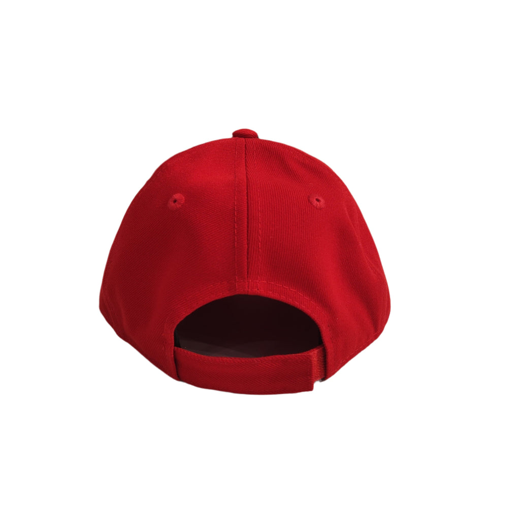 Montreal Canadiens NHL New Era Youth Red 9Forty Adjustable Hat product image 2, provided for visual reference and product