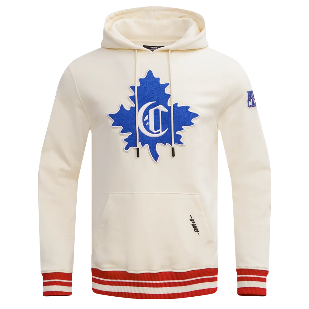 Montreal Canadiens NHL Pro Standard Men Off-White Retro Classic Pullover Hoodie product image 1, provided for visual