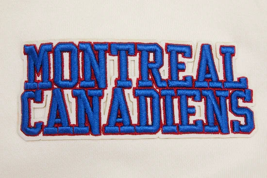 Montreal Canadiens NHL Pro Standard Men Off-White Retro Classic Pullover Hoodie product image 7, provided for visual