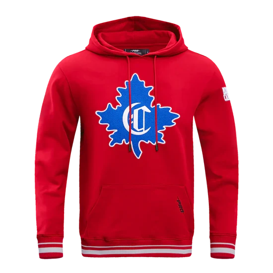Montreal Canadiens NHL Pro Standard Men Red Retro Classic Pullover Hoodie product image 2, provided for visual reference and