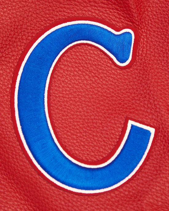 Montreal Canadiens NHL Pro Standard Men Red/White Retro Classic Rib Wool Varsity Jacket product image 9, provided for visual