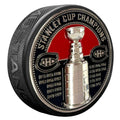 Montreal Canadiens NHL Ultra 3D Stanley Cup Medallion Hockey Puck product image 1, provided for visual reference and product